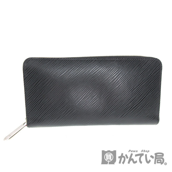 Louis Vuitton Noir long Epi Zippy Black black hot Wallet zip leather pink - Picture 1 of 6